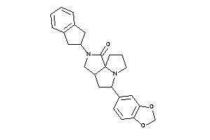 1,3-benzodioxol-5-yl(indan-2-yl)BLAHone