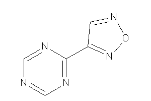 3-(s-triazin-2-yl)furazan