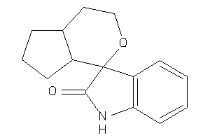 Spiro[4,4a,5,6,7,7a-hexahydro-3H-cyclopenta[c]pyran-1,3'-indoline]-2'-one