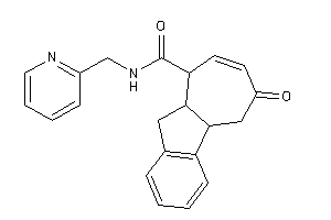 6-keto-N-(2-pyridylmethyl)-5,9,9a,10-tetrahydro-4bH-benzo[a]azulene-9-carboxamide