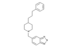 5-[[4-(3-phenylpropyl)piperidino]methyl]benzofurazan