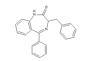 Image of 3-benzyl-5-phenyl-1,3-dihydro-1,4-benzodiazepin-2-one