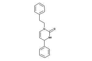 3-phenethyl-6-phenyl-1,6-dihydropyrimidin-2-one