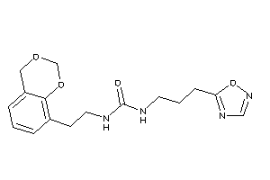 1-[2-(4H-1,3-benzodioxin-8-yl)ethyl]-3-[3-(1,2,4-oxadiazol-5-yl)propyl]urea