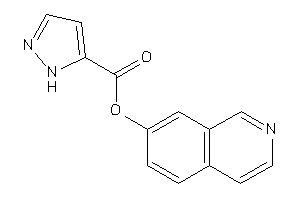 1H-pyrazole-5-carboxylic Acid 7-isoquinolyl Ester