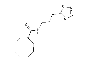 N-[3-(1,2,4-oxadiazol-5-yl)propyl]azocane-1-carboxamide