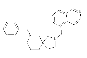Image of 7-benzyl-2-(5-isoquinolylmethyl)-2,7-diazaspiro[4.5]decane