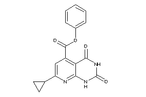 7-cyclopropyl-2,4-diketo-1H-pyrido[2,3-d]pyrimidine-5-carboxylic Acid Phenyl Ester