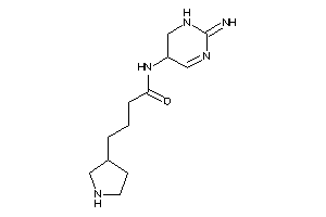 Image of N-(2-imino-5,6-dihydro-1H-pyrimidin-5-yl)-4-pyrrolidin-3-yl-butyramide