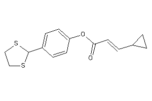 Image of 3-cyclopropylacrylic Acid [4-(1,3-dithiolan-2-yl)phenyl] Ester