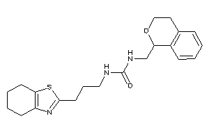 Image of 1-(isochroman-1-ylmethyl)-3-[3-(4,5,6,7-tetrahydro-1,3-benzothiazol-2-yl)propyl]urea