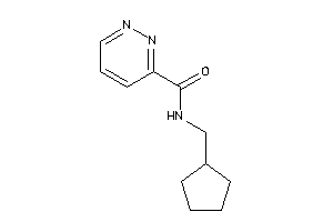 N-(cyclopentylmethyl)pyridazine-3-carboxamide