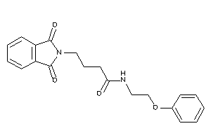 N-(2-phenoxyethyl)-4-phthalimido-butyramide