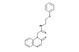 2-(2-ketoquinoxalin-1-yl)-N-(2-phenoxyethyl)acetamide