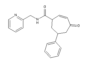 4-keto-6-phenyl-N-(2-pyridylmethyl)cyclohept-2-ene-1-carboxamide