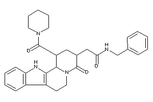 N-benzyl-2-[4-keto-1-(piperidine-1-carbonyl)-2,3,6,7,12,12b-hexahydro-1H-pyrido[2,1-a]$b-carbolin-3-yl]acetamide