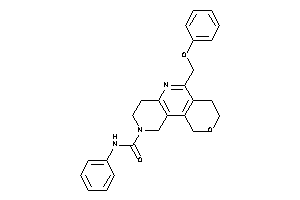 Image of 6-(phenoxymethyl)-N-phenyl-1,3,4,7,8,10-hexahydropyrano[4,3-c][1,6]naphthyridine-2-carboxamide