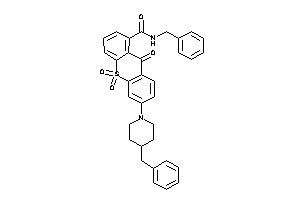 N-benzyl-6-(4-benzylpiperidino)-9,10,10-triketo-thioxanthene-1-carboxamide