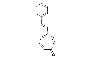 (4-styrylcyclohepta-2,4,6-trien-1-ylidene)amine