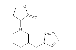 3-[3-(1,2,4-triazol-1-ylmethyl)piperidino]tetrahydrofuran-2-one