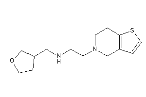 2-(6,7-dihydro-4H-thieno[3,2-c]pyridin-5-yl)ethyl-(tetrahydrofuran-3-ylmethyl)amine