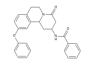 N-(4-keto-10-phenoxy-1,2,3,6,7,11b-hexahydropyrido[2,1-a]isoquinolin-2-yl)benzamide