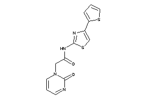 2-(2-ketopyrimidin-1-yl)-N-[4-(2-thienyl)thiazol-2-yl]acetamide