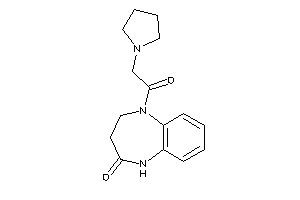 1-(2-pyrrolidinoacetyl)-3,5-dihydro-2H-1,5-benzodiazepin-4-one