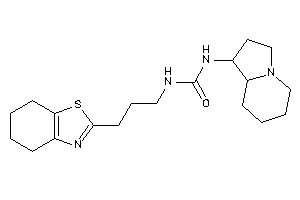 1-indolizidin-1-yl-3-[3-(4,5,6,7-tetrahydro-1,3-benzothiazol-2-yl)propyl]urea