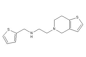 2-(6,7-dihydro-4H-thieno[3,2-c]pyridin-5-yl)ethyl-(2-thenyl)amine