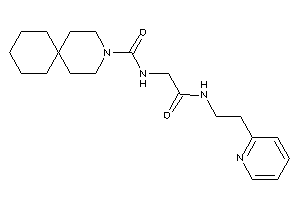 N-[2-keto-2-[2-(2-pyridyl)ethylamino]ethyl]-3-azaspiro[5.5]undecane-3-carboxamide