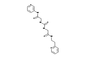 2-[[2-keto-2-(3-pyridylamino)ethyl]carbamoylamino]-N-[2-(2-pyridyl)ethyl]acetamide