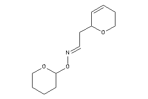 2-(3,6-dihydro-2H-pyran-6-yl)ethylidene-tetrahydropyran-2-yloxy-amine