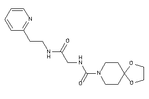 N-[2-keto-2-[2-(2-pyridyl)ethylamino]ethyl]-1,4-dioxa-8-azaspiro[4.5]decane-8-carboxamide