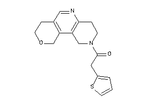 1-(1,3,4,7,8,10-hexahydropyrano[4,3-c][1,6]naphthyridin-2-yl)-2-(2-thienyl)ethanone