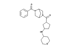 (2-benzoyl-2,5-diazabicyclo[2.2.1]heptan-5-yl)-[3-(tetrahydropyran-4-ylamino)cyclopentyl]methanone