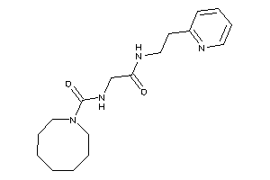 N-[2-keto-2-[2-(2-pyridyl)ethylamino]ethyl]azocane-1-carboxamide