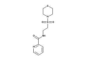 Image of N-(2-thiomorpholinosulfonylethyl)picolinamide