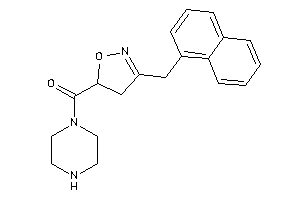 [3-(1-naphthylmethyl)-2-isoxazolin-5-yl]-piperazino-methanone