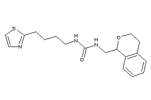 1-(isochroman-1-ylmethyl)-3-(4-thiazol-2-ylbutyl)urea