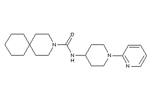 N-[1-(2-pyridyl)-4-piperidyl]-3-azaspiro[5.5]undecane-3-carboxamide