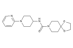 N-[1-(2-pyridyl)-4-piperidyl]-1,4-dioxa-8-azaspiro[4.5]decane-8-carboxamide