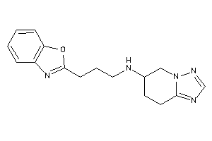 3-(1,3-benzoxazol-2-yl)propyl-(5,6,7,8-tetrahydro-[1,2,4]triazolo[1,5-a]pyridin-6-yl)amine