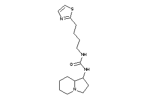 1-indolizidin-1-yl-3-(4-thiazol-2-ylbutyl)urea