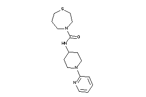 N-[1-(2-pyridyl)-4-piperidyl]-1,4-thiazepane-4-carboxamide