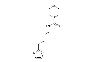 N-(4-thiazol-2-ylbutyl)thiomorpholine-4-carboxamide