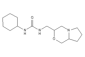 1-(3,4,6,7,8,8a-hexahydro-1H-pyrrolo[2,1-c][1,4]oxazin-3-ylmethyl)-3-cyclohexyl-urea