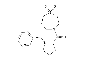(1-benzylpyrrolidin-2-yl)-(1,1-diketo-1,4-thiazepan-4-yl)methanone
