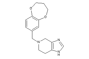 5-(3,4-dihydro-2H-1,5-benzodioxepin-7-ylmethyl)-1,4,6,7-tetrahydroimidazo[4,5-c]pyridine