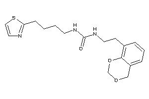 1-[2-(4H-1,3-benzodioxin-8-yl)ethyl]-3-(4-thiazol-2-ylbutyl)urea